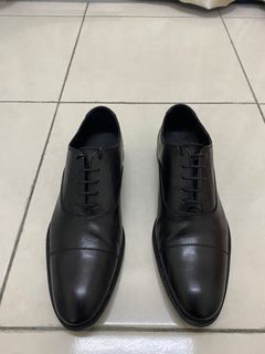 ZARA BLACK LEATHER FORMAL SHOES