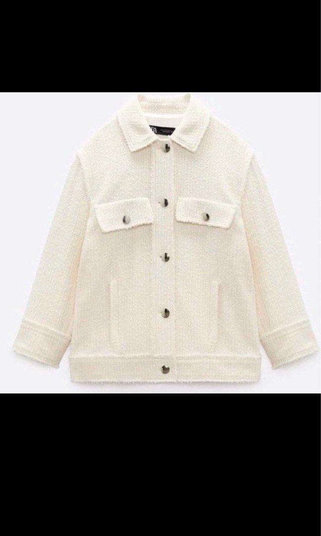 Zara frayed hem cardigan on sale