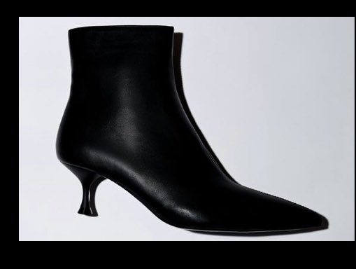 Kitten heel boots zara best sale