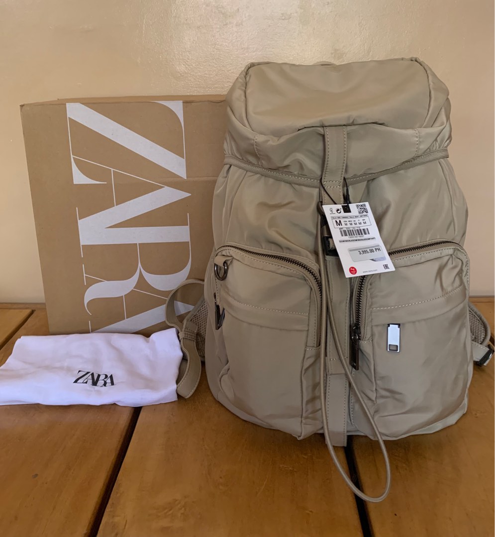 Zara soft sales backpack