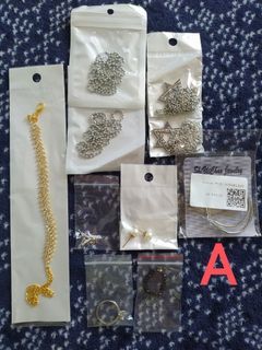 10pcs Jewelry Accessories bundle (anklet, bracelet, necklace, earrings, ring)