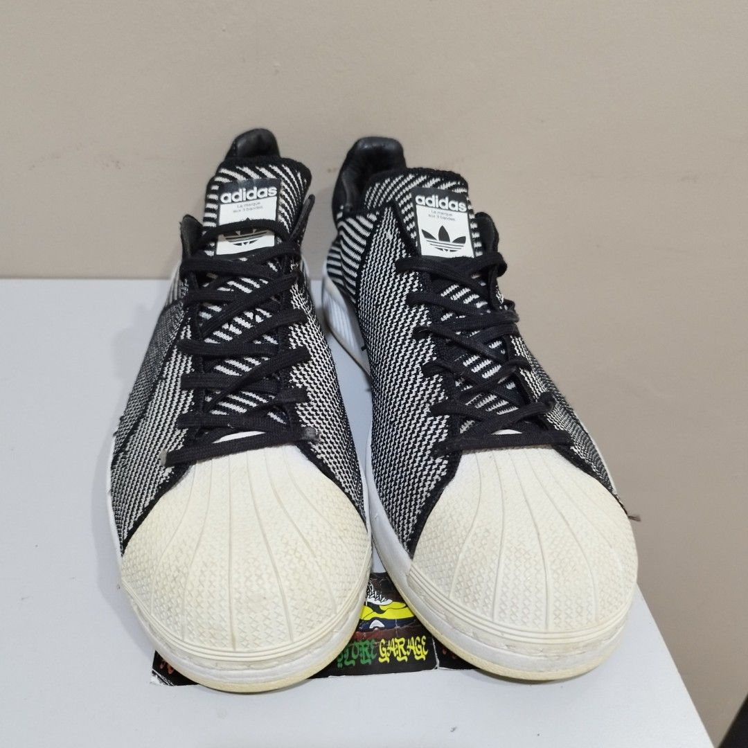 11. 5UK Adidas superstar prime knit