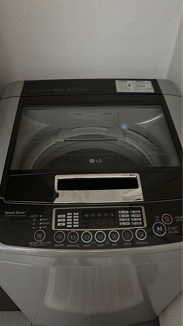 Air dry in store lg washing machine