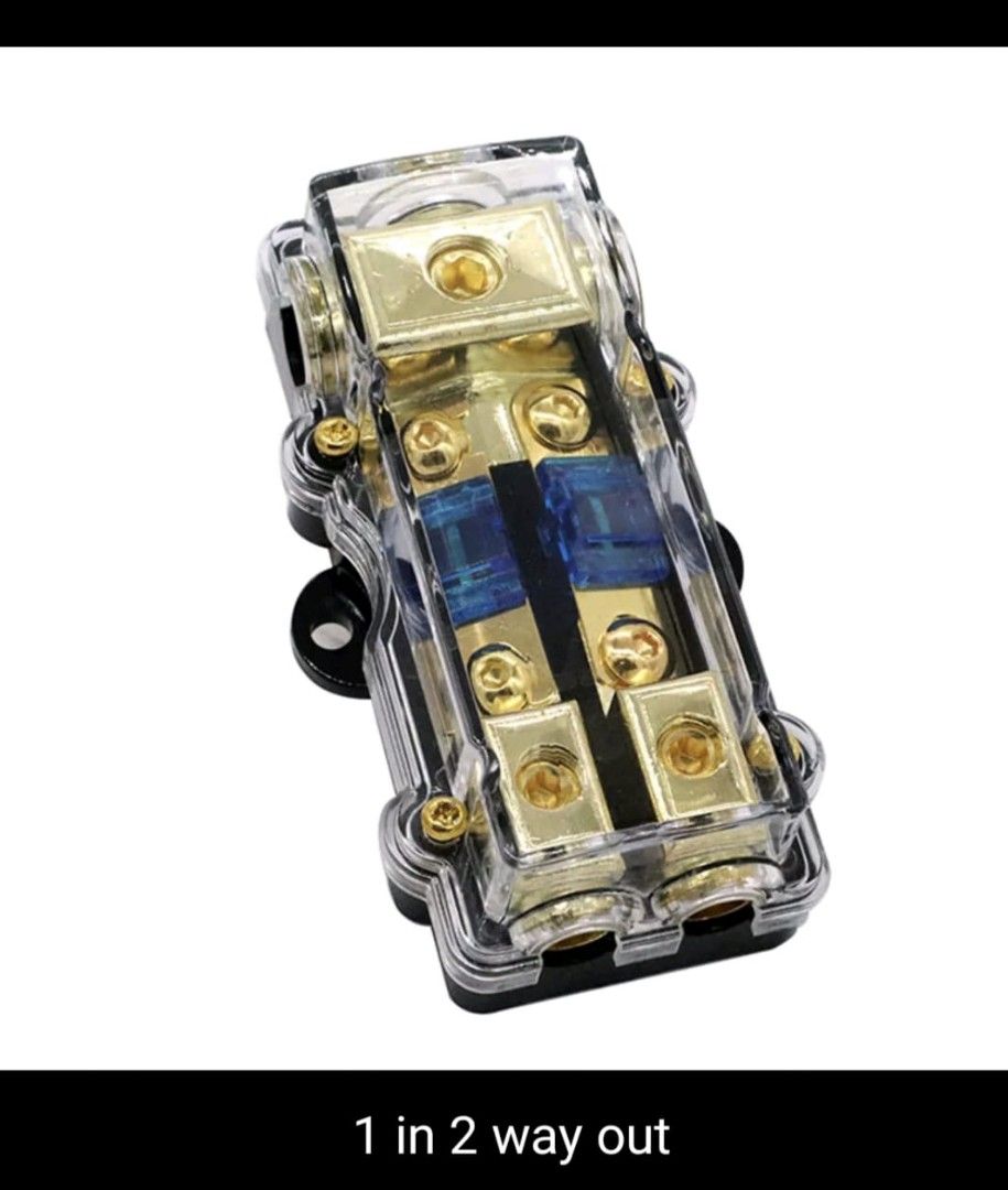 1 in 2 out - Car Audio Safety Fuse Box, Car Accessories, Accessories on ...