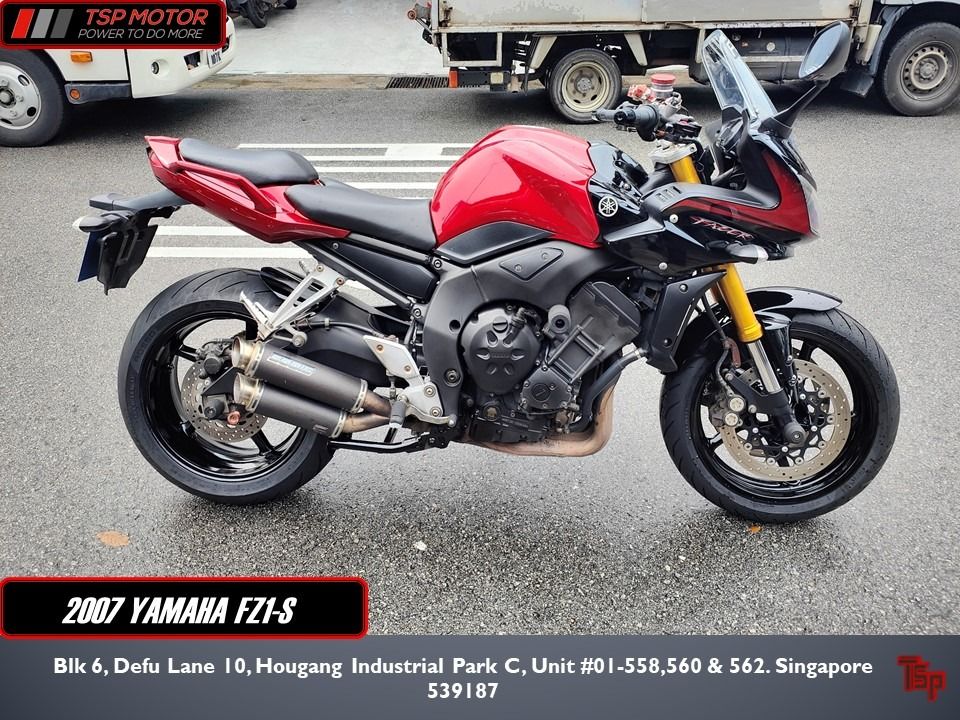 Yamaha fz1 s 2007 top