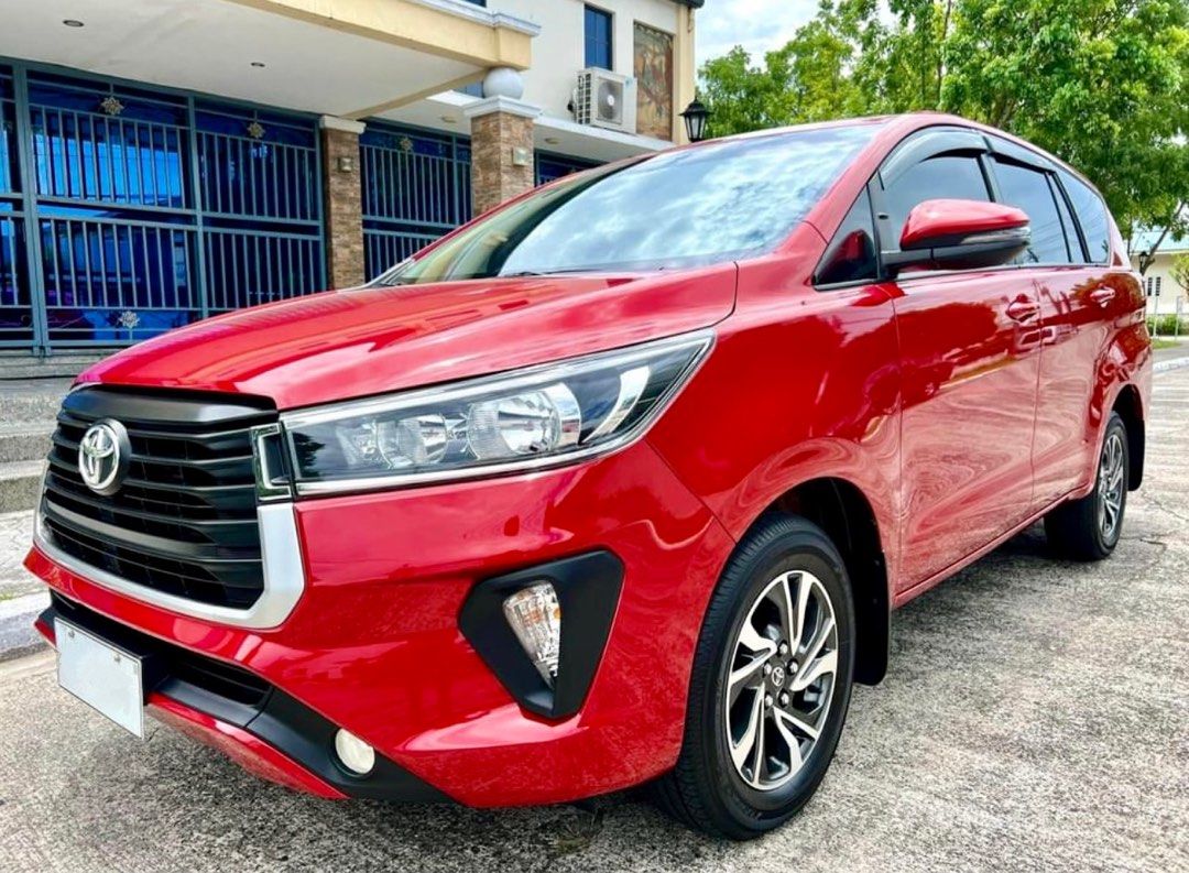 2022 Facelift Toyota Innova 2.8 E Automatic Red Mica Wagon Auto, Cars ...