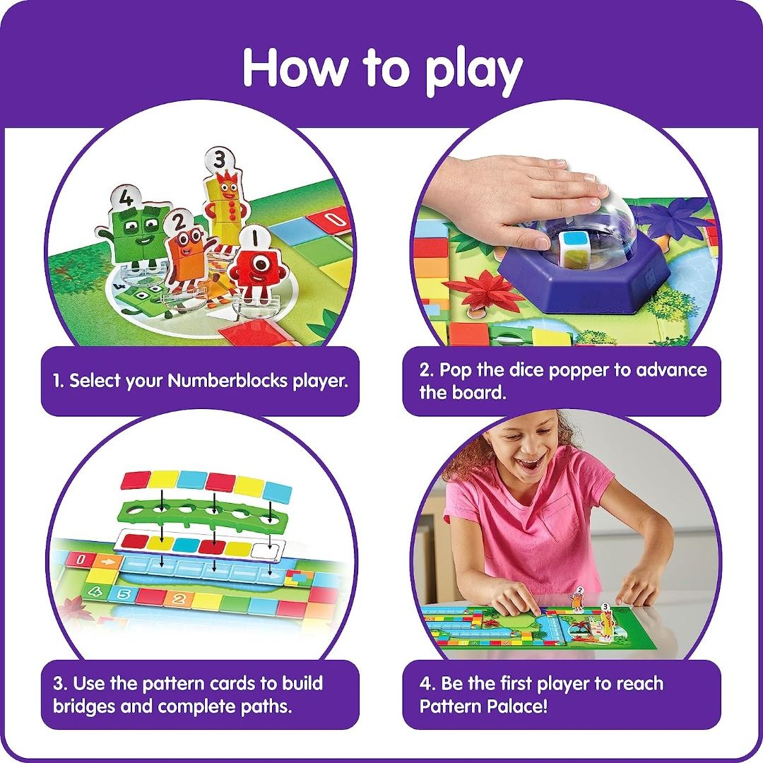 [預訂2309] Numberblocks Race to Pattern Palace / Number Blocks 圖案宮殿競賽 ...