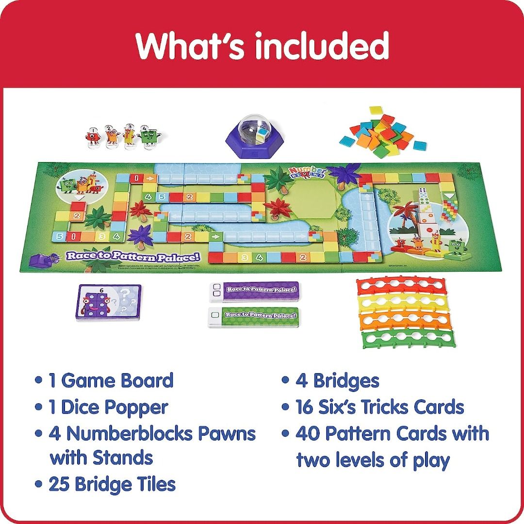[預訂2309] Numberblocks Race to Pattern Palace / Number Blocks 圖案宮殿競賽 ...