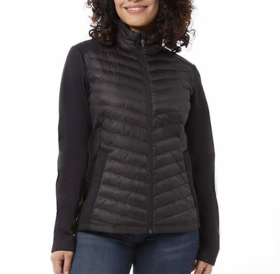 32 HEAT Down Puffer Insulated Winter Jacket Full Zip Size XS
