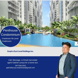 3 Bedrooms Bi-Level For Sale in Pasig City 25k Monthly Kasara Urban Resort Residences