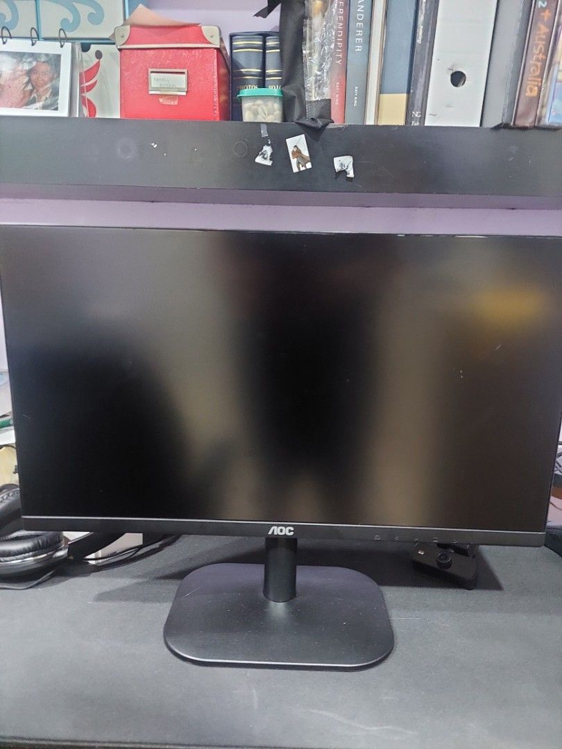 75HZ GAMING MONITOR AOC, Elektronik, TV & Perlengkapan Hiburan di Carousell