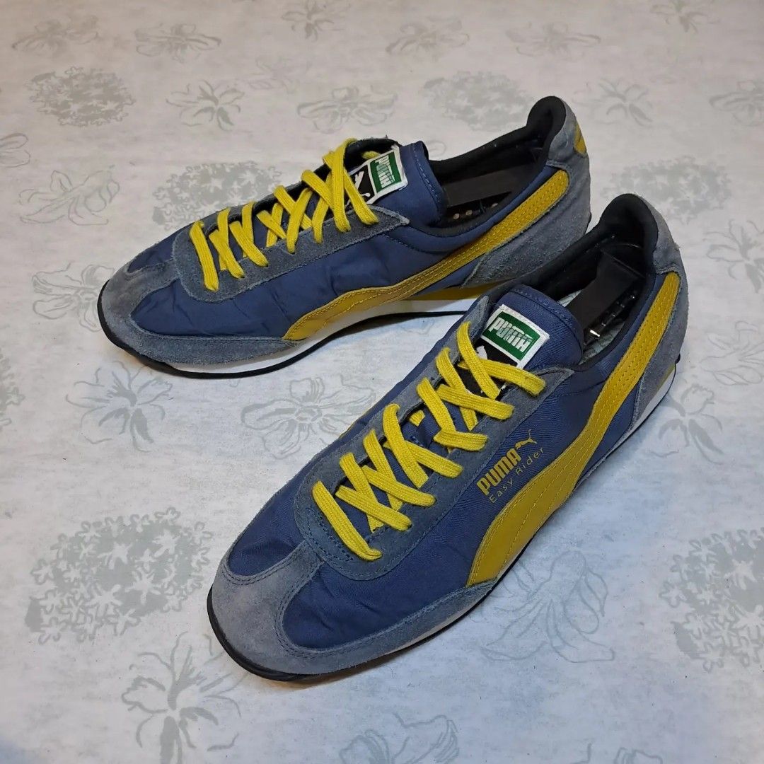 Puma easy rider top blue yellow
