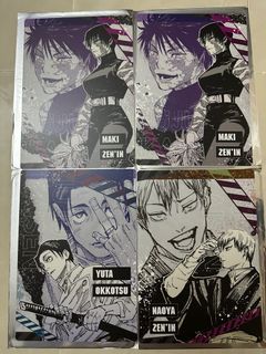 咒術迴戰 原畫 B5 墊板 色紙 乙骨憂太 禪院真希 禪院直哉 伏黑甚爾 灰原雄 黑井美里 釘崎野薔薇