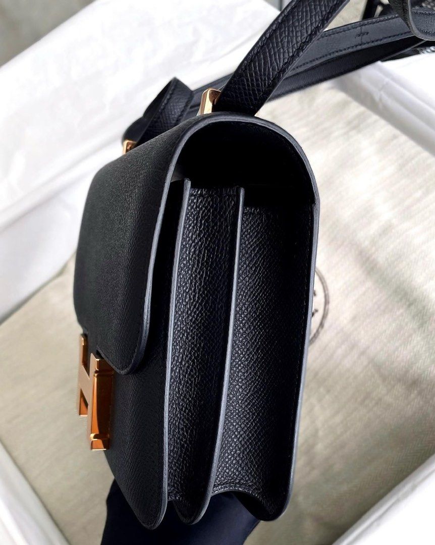 Hermes constance black rose gold new arrivals