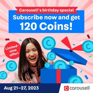 💰 CarouBiz Birthday Specials: Get 120 Coins