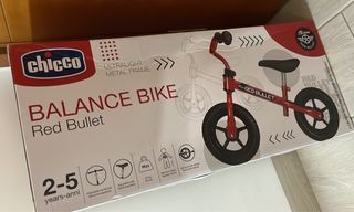 全新 Chicco Balance Bike Red Bullet 紅色平衡車