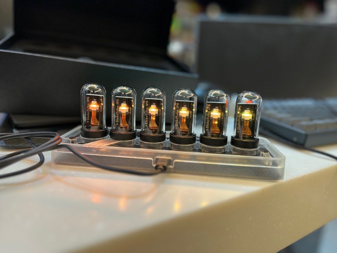 全新 EleksMaker IPS 6-bit digit clock LED 電子時鐘 電競周邊, 電腦＆科技, 電腦周邊及配件, 其他 ...