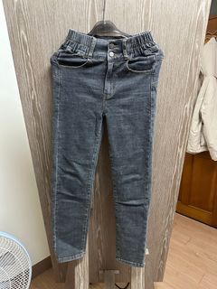 高腰牛仔褲 S