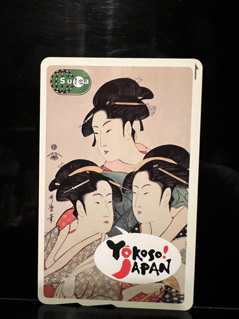 絕版］日本YOKOSO JAPAN Suica 卡西瓜卡浮世繪《關西三美》, 興趣及