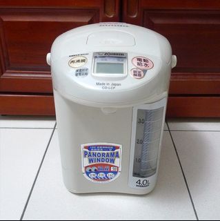 日本製造 ZOJIRUSHI 象印4公升微電腦電動熱水瓶 CD-LCF40 象印4公升熱水瓶 電熱水瓶 象印4L熱水瓶