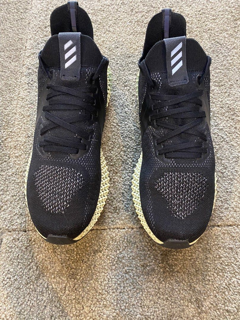 Adidas AlphaEdge 4D Reflective black, Fesyen Pria, Sepatu , Sneakers di  Carousell