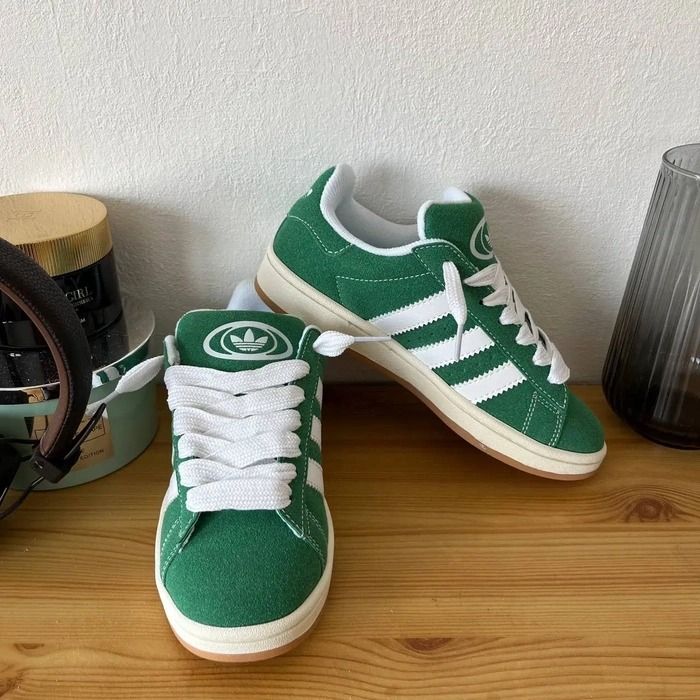 Trainers Adidas Green Size 40 EU In Suede 36348756 51 OFF