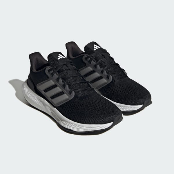 Mens adidas shoes black on sale and white