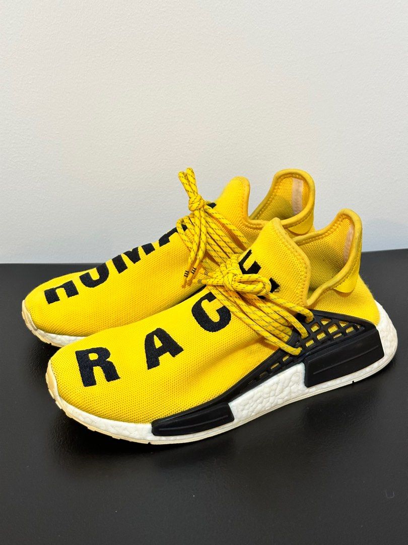 Adidas nmd yellow human 2025 race usa