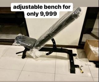 Adjustable Bench Incline/Flat SALE