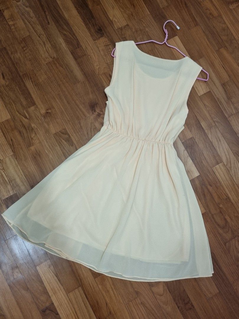 Chiffon flowy hot sale skater dress