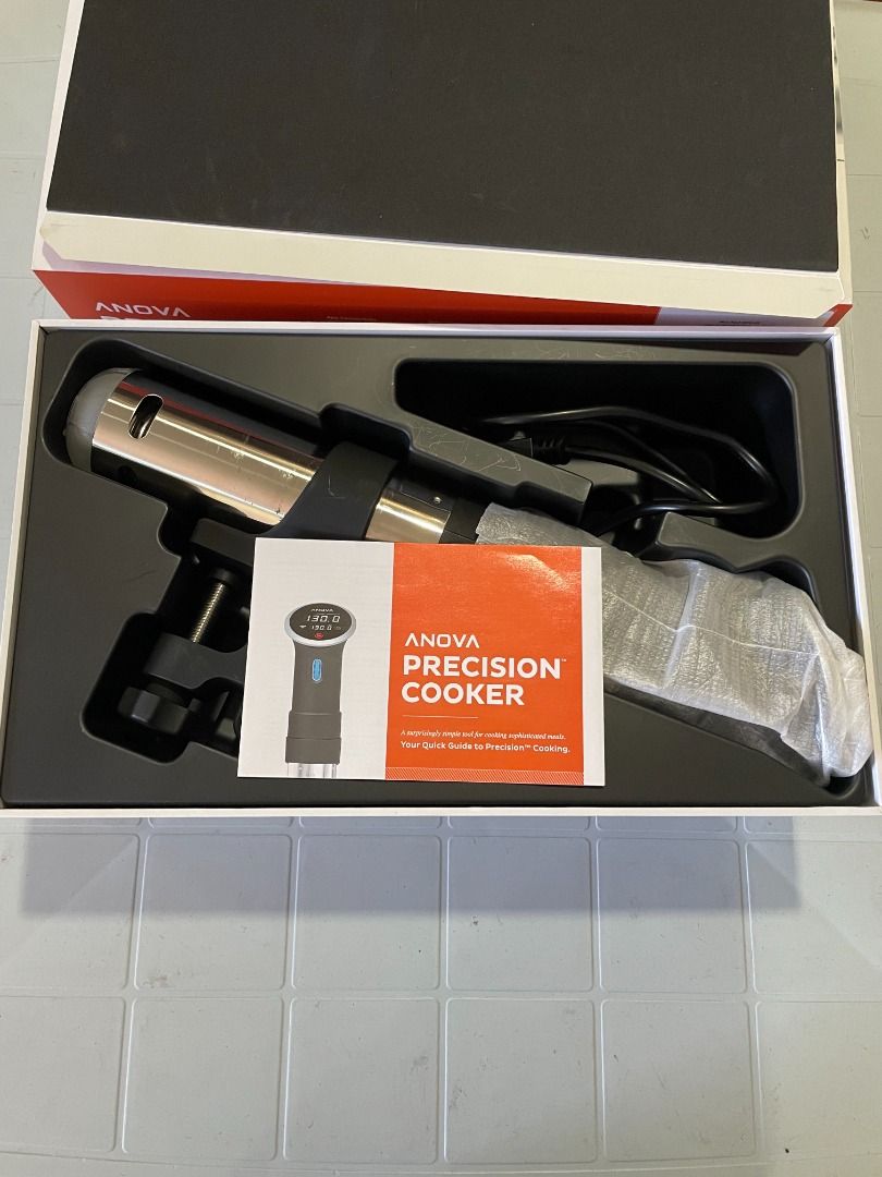 Anova Precision Cooker (Category: Other Kitchen Appliances) located in Quezon City. Submitted by dealsmaster (Listing ID 1250272611, Image 3). Description: Anova Culinary Sous Vide Precision Cooker Anova Precision Cooker (a sous vide device) -WiFi + Bluetooth model -Wattage: 900 watts -Voltage: 110 volts -Used less than 5 times.