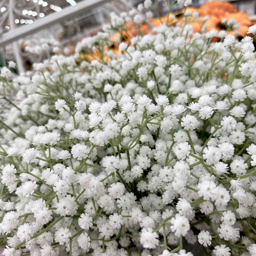 Artificial Baby's Breath Flowers, Artificial Flowers, Faux Flowers