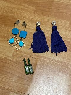Assorted Earrings and Necklace/Choker
