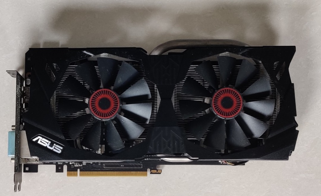 ASUS STRIX GeForce GTX 970 Overclocked 4 GB DDR5 256 bit DisplayPort HDMI 2.0 DVI I Graphics Card