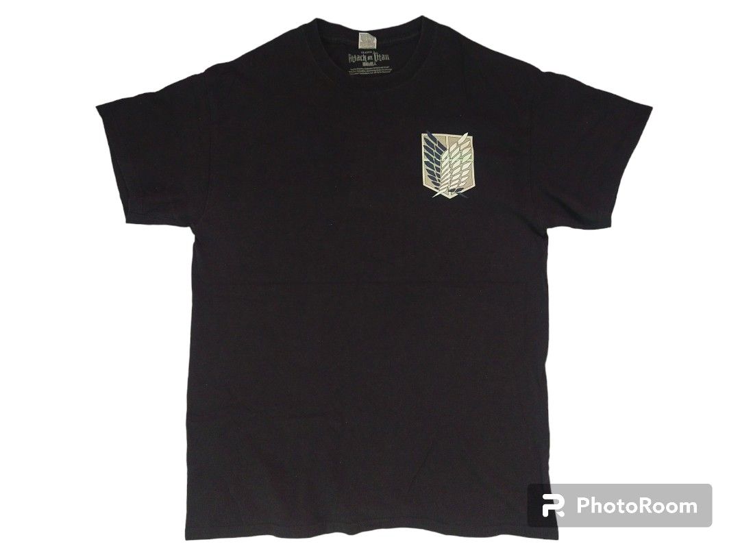 Attack on Titan S2 shirt (Category: Tshirts & Polo Shirts ) located in Infanta. Submitted by gnystage (Listing ID 1250273996, Image 1). Description: Attack on Titan M-L 8/10 Issue damage print.