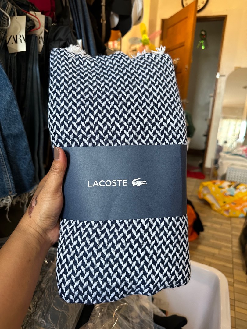 Authentic Lacoste Blanket Women s Fashion Coats Jackets and Outerwear on Carousell