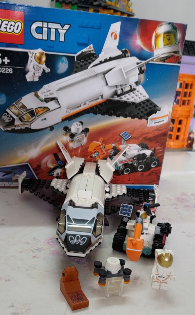 Authentic Original LEGO 60226 City Mars Research Shuttle Used