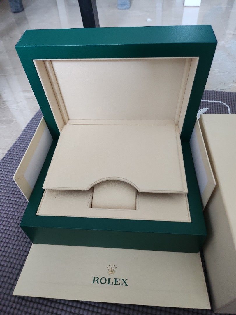 Genuine on sale rolex box