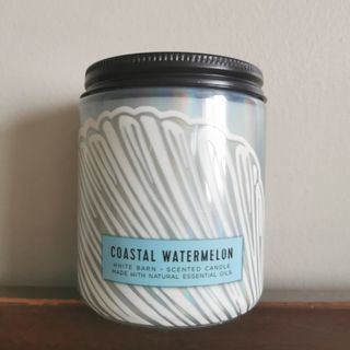 Authentic White Barn Single Wick Candle - Coastal Watermelon