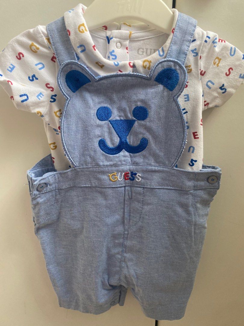 Guess baby overalls cheap