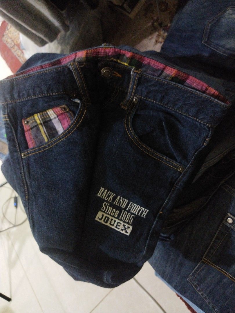 BACK AND FORTH JEANS, Men's Fashion, Bottoms, Jeans on Carousell