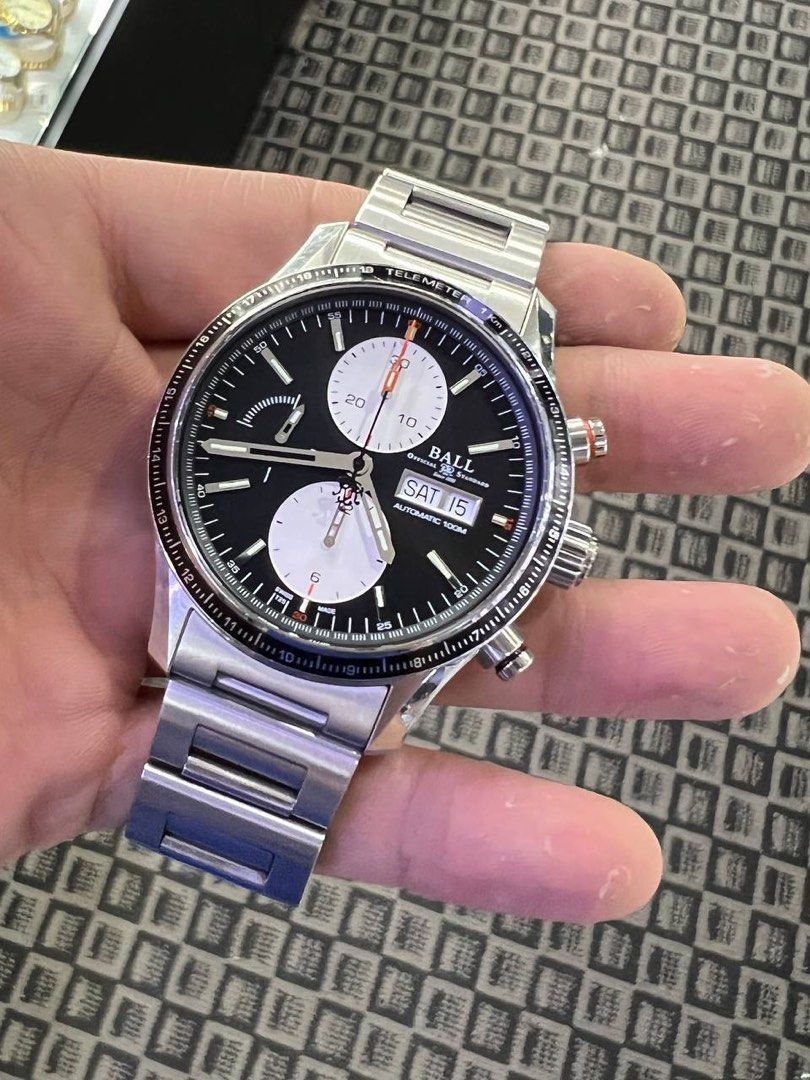 BALL FIREMAN STORM CHASER SWISS MADE AUTOMATIC CHRONOGRAPH CM3090C