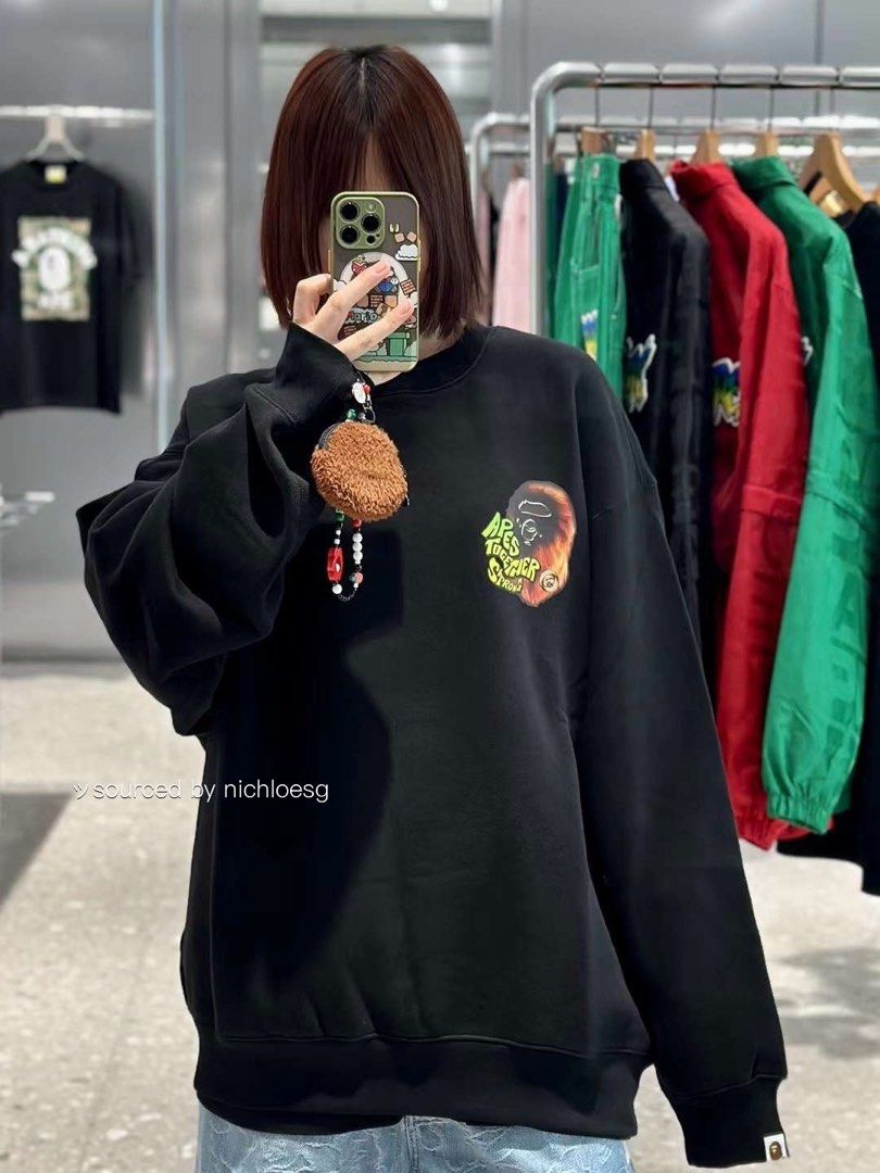 BAPE SPORT GRAPHIC CREWNECK