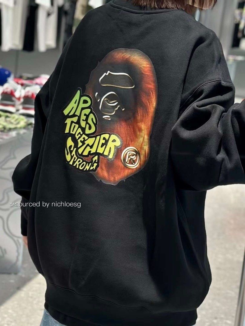 BAPE SPORT GRAPHIC CREWNECK