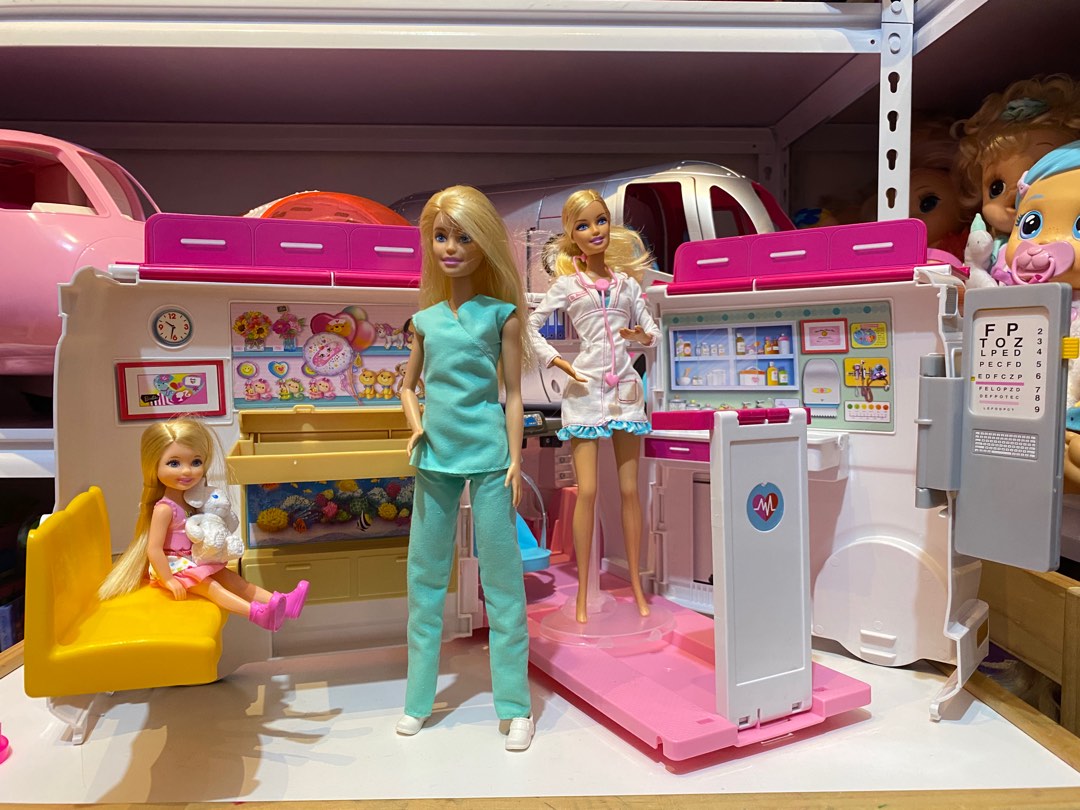 Barbie Ambulance on Carousell
