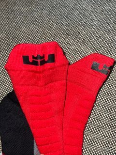 Basketball socks red