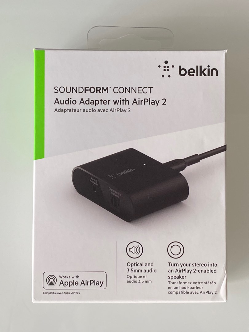 Belkin Streamer SoundForm™ Connect DAC AirPlay 2+Bonus, Audio ...