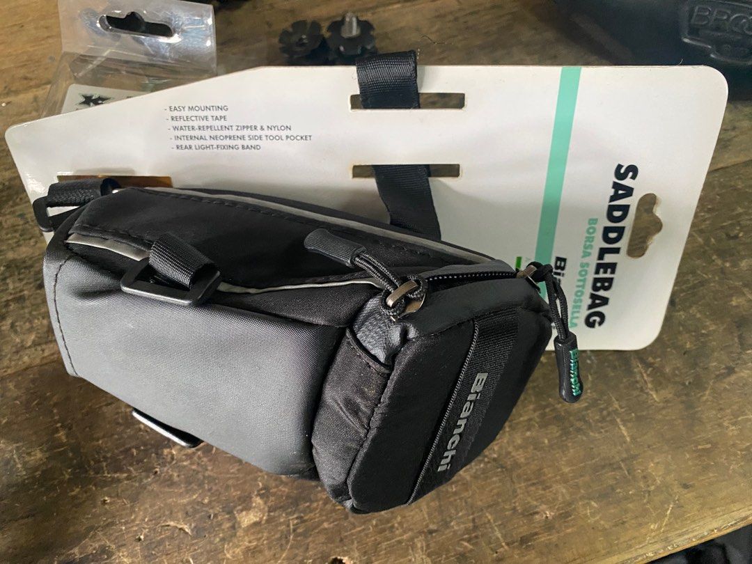 Bianchi saddle bag deals