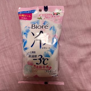 Bioré 體感-3度c涼感濕巾（淡花香）