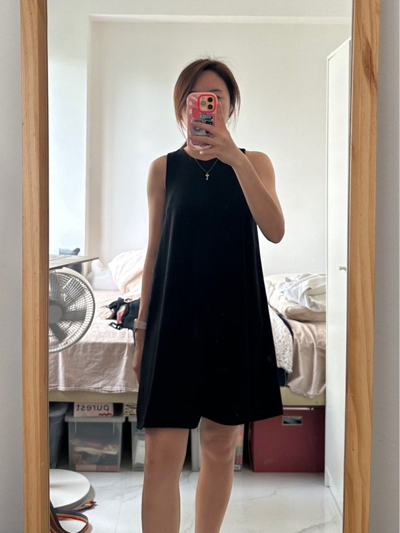 Zara black swing dress Clearance